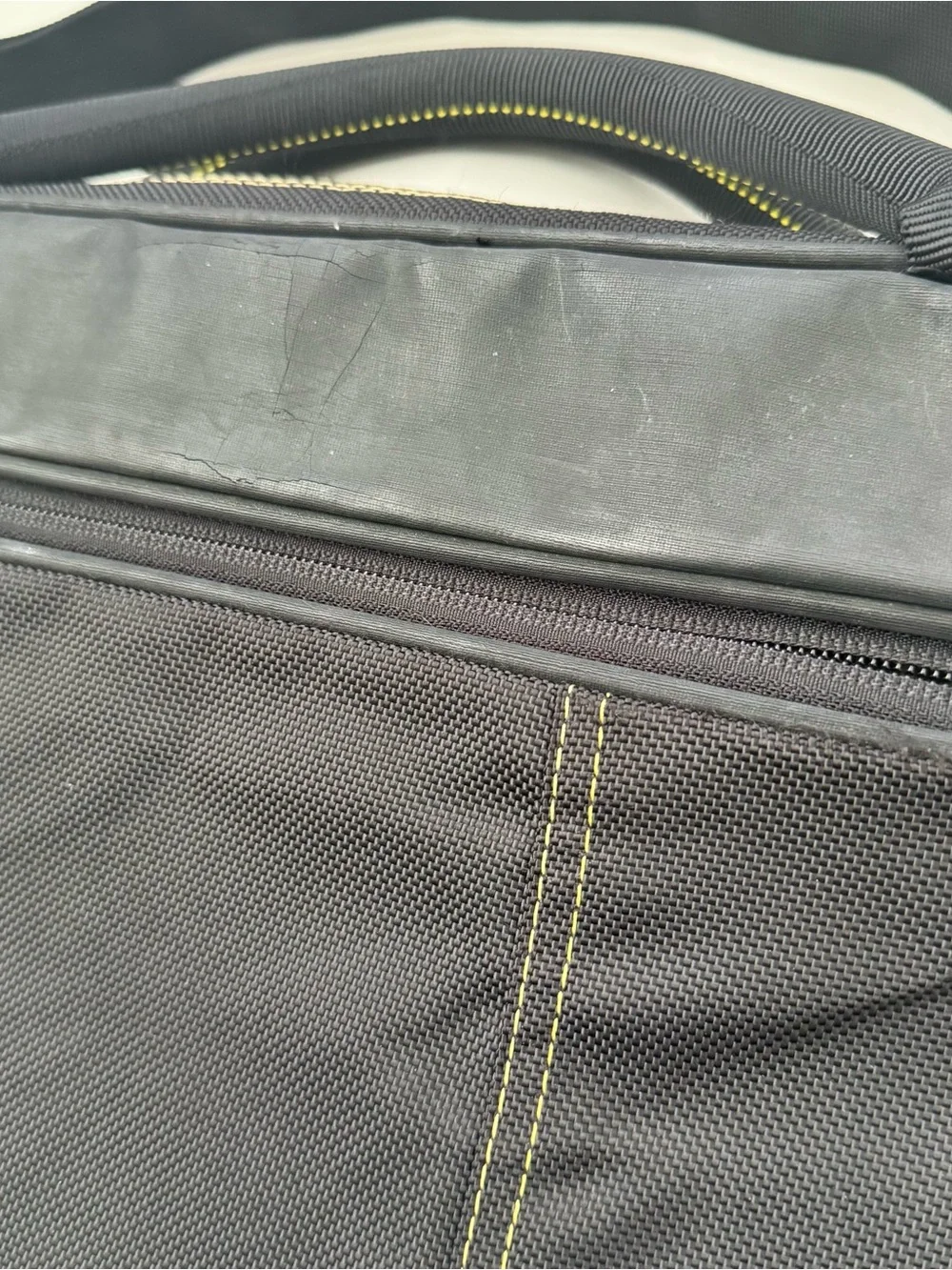 Timbuk2 Commuter Messenger Bag Black Cordura Ballistic Nylon Laptop Briefcase
